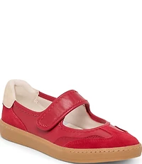 Dolce Vita Nanet Leather Suede Mary Jane Sneakers