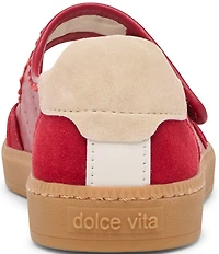 Dolce Vita Nanet Leather Suede Mary Jane Sneakers