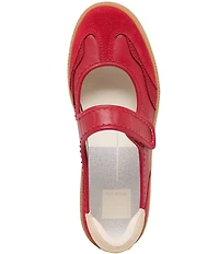 Dolce Vita Nanet Leather Suede Mary Jane Sneakers