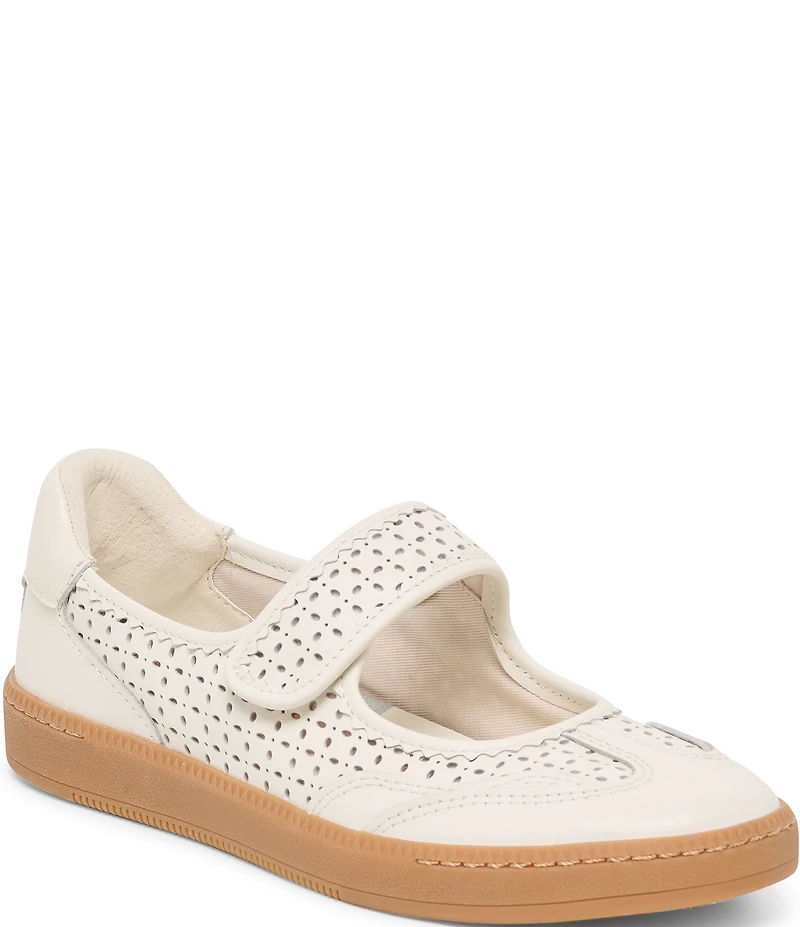Dolce Vita Nanet Perforated Leather Mary Jane Sneakers