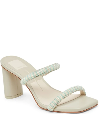 Dolce Vita Nolah Beaded Dress Slide Sandals