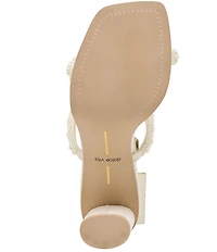 Dolce Vita Nolah Pearl Strap Dress Slide Sandals