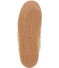 Dolce Vita Notice Crushed Leather and Lace Retro Sneakers