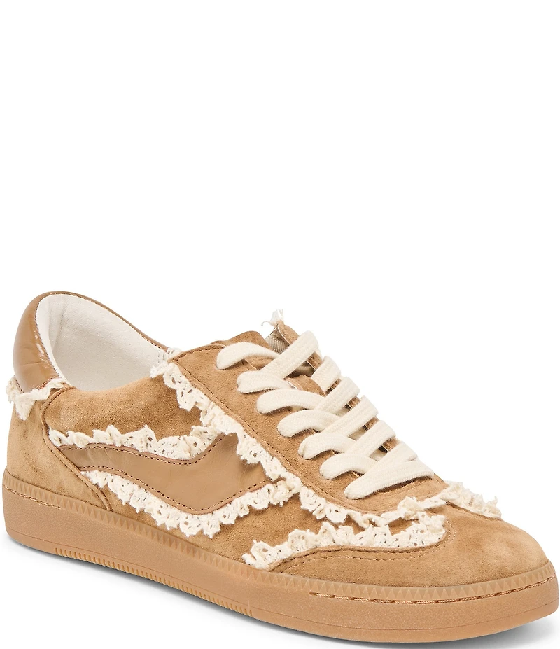 Dolce Vita Notice Suede Lace Detail Retro Sneakers
