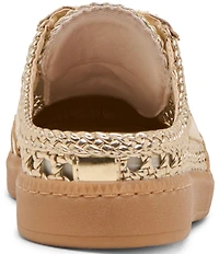 Dolce Vita Notice Metallic Woven Detail Retro Slip On Sneakers