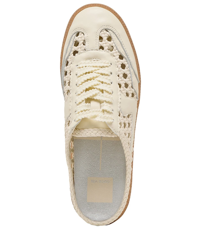 Dolce Vita Notice Metallic Woven Detail Retro Slip On Sneakers