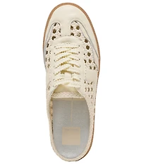 Dolce Vita Notice Metallic Woven Detail Retro Slip On Sneakers
