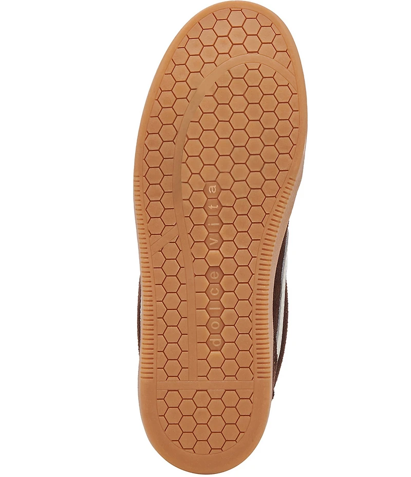 Dolce Vita Notice Suede Leather Retro Sneakers