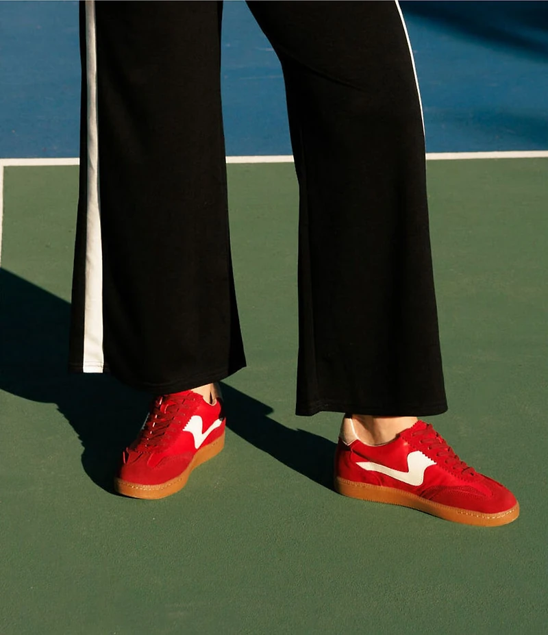 Dolce Vita Notice Suede Leather Retro Sneakers