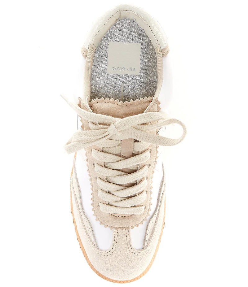 Dolce Vita Notice Suede Leather Retro Sneakers