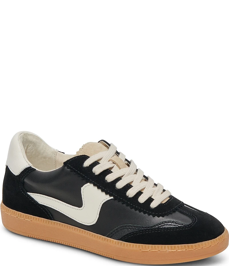 Dolce Vita Notice Suede Leather Retro Sneakers