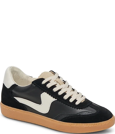 Dolce Vita Notice Suede Leather Retro Sneakers