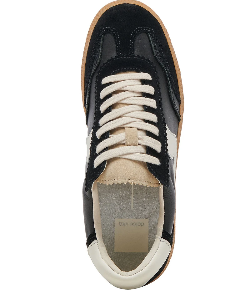 Dolce Vita Notice Suede Leather Retro Sneakers