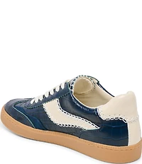 Dolce Vita Notice Stitch Croco Embossed Leather Retro Sneakers