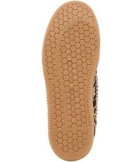 Dolce Vita Notice Stitch Leopard Print Calf Hair Retro Sneakers
