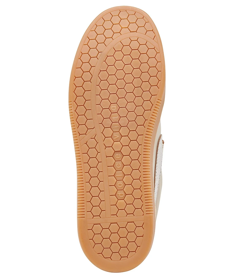 Dolce Vita Notice Velcro Metallic Leather Sneakers