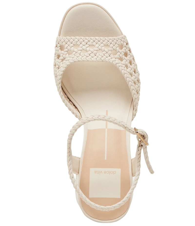 Dolce Vita Peyten Woven Ankle Strap Platform Dress Sandals