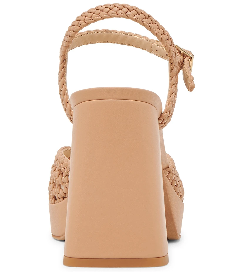 Dolce Vita Peyten Woven Ankle Strap Platform Dress Sandals