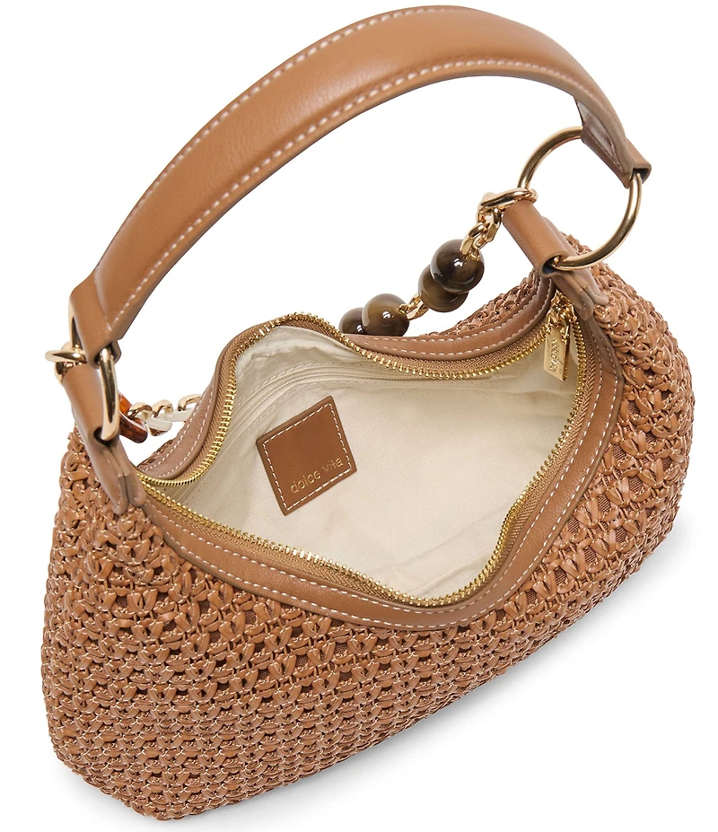 Dolce Vita Poppie Woven Chain Charm Shoulder Bag