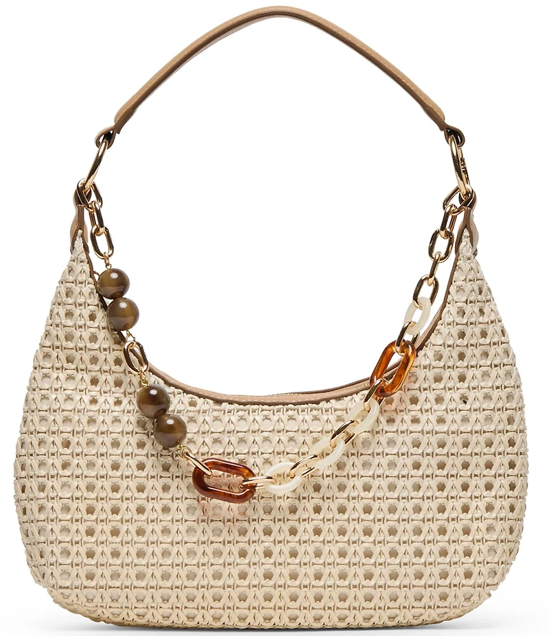 Dolce Vita Poppie Woven Chain Charm Shoulder Bag