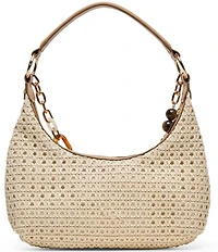 Dolce Vita Poppie Woven Chain Charm Shoulder Bag