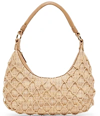 Dolce Vita Positano Raffia Net Shoulder Bag