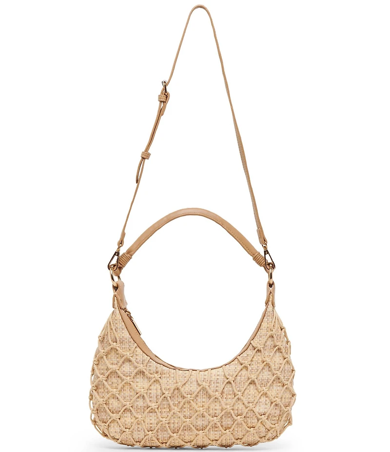 Dolce Vita Positano Raffia Net Shoulder Bag