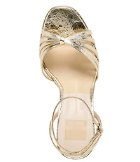 Dolce Vita Prady Leather Strappy Ankle Strap Platform Dress Sandals