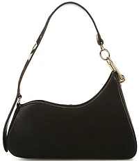 Dolce Vita Pryah Calf Hair Cow Print Shoulder Bag