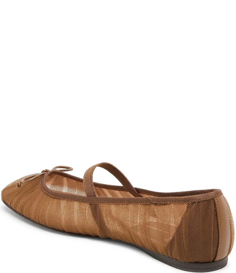 Dolce Vita Raeven Tulle Mary Jane Bow Ballet Flats