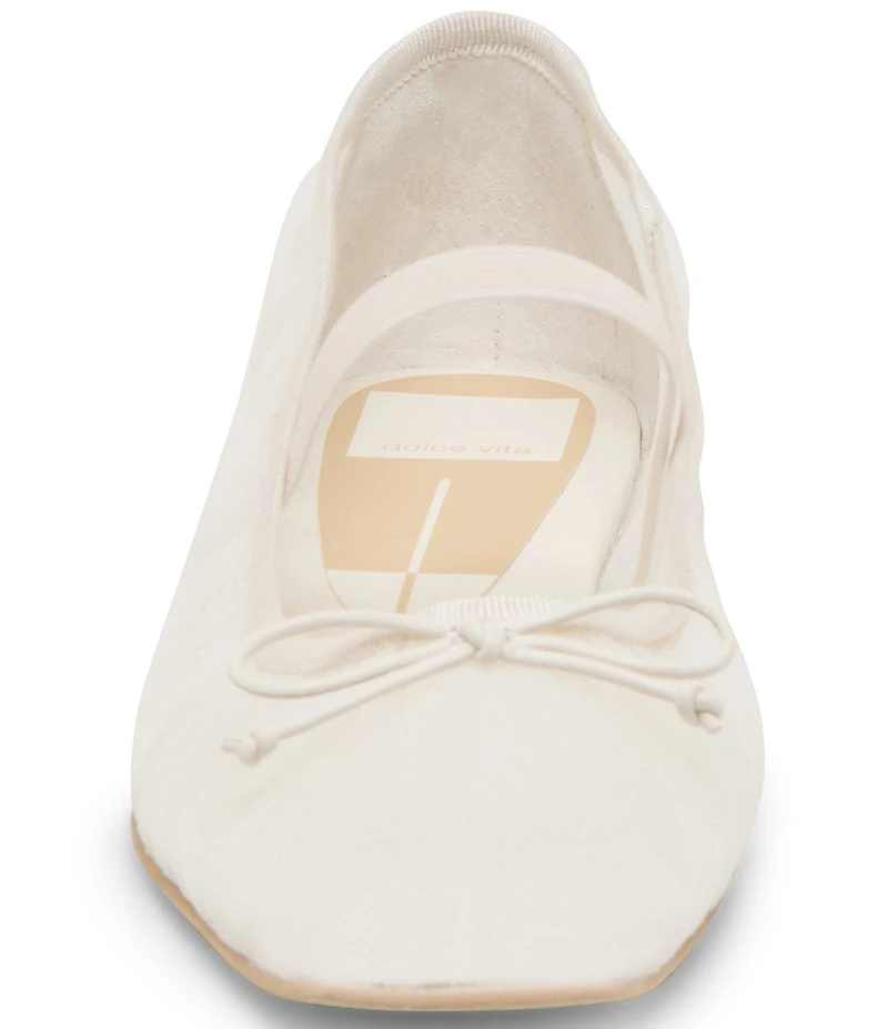 Dolce Vita Raeven Tulle Mary Jane Bow Ballet Flats