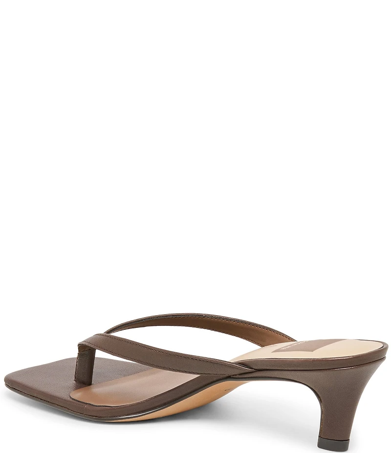 Dolce Vita Ramia Leather Thong Dress Sandals
