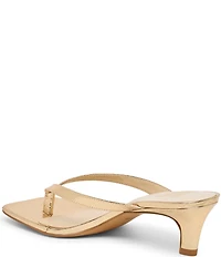 Dolce Vita Ramia Leather Thong Dress Sandals