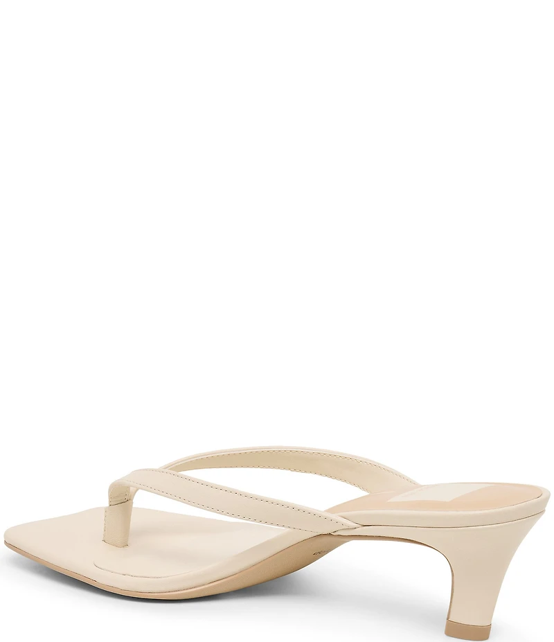 Dolce Vita Ramia Leather Thong Dress Sandals