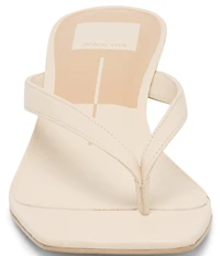 Dolce Vita Ramia Leather Thong Dress Sandals