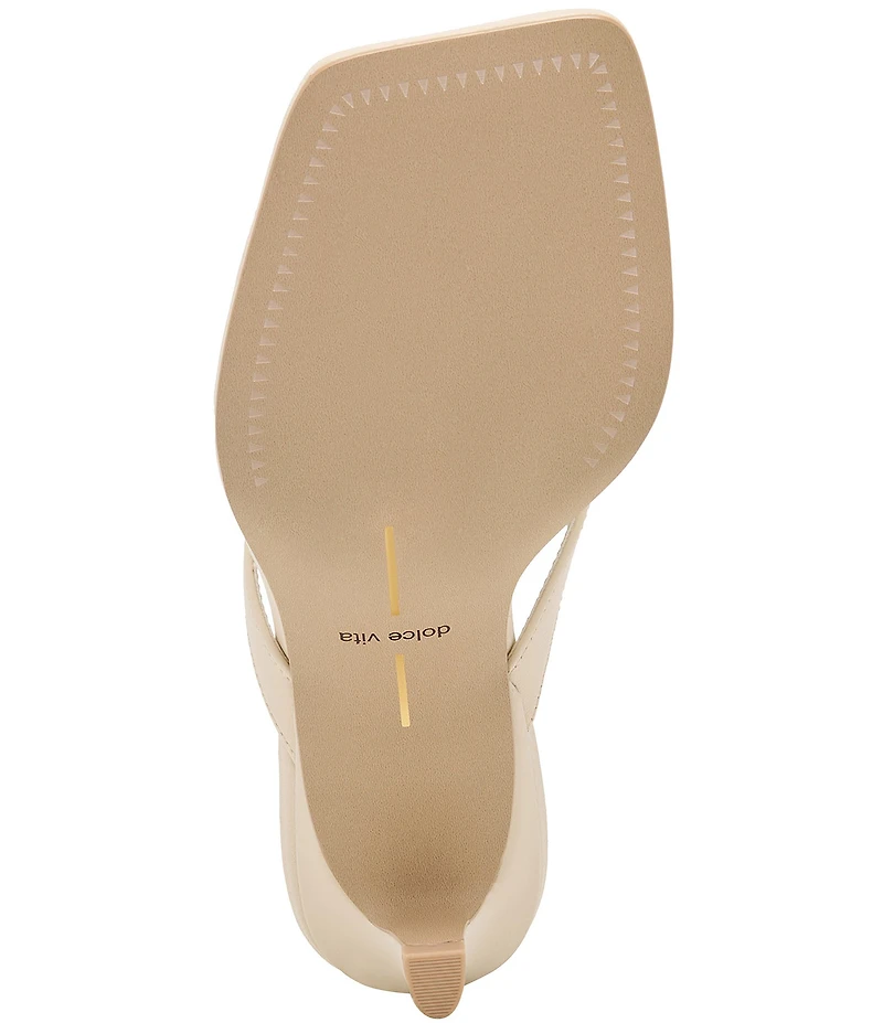 Dolce Vita Ramia Leather Thong Dress Sandals