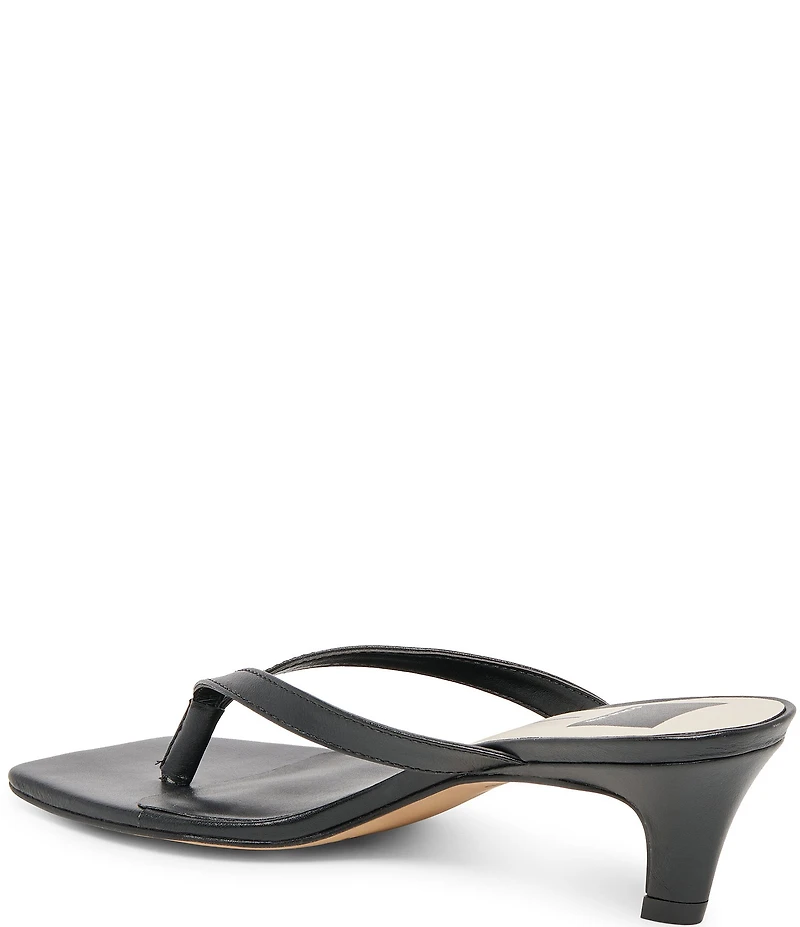 Dolce Vita Ramia Leather Thong Dress Sandals