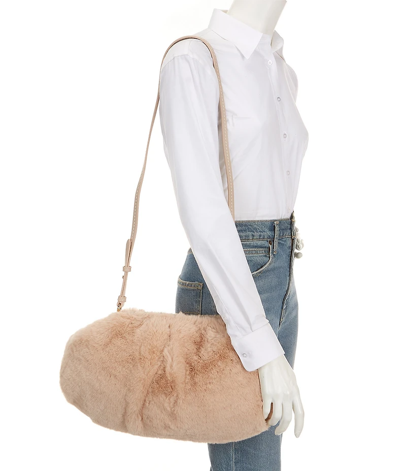 Dolce Vita Ramona Oversized Faux Fur Clutch