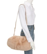 Dolce Vita Ramona Oversized Faux Fur Clutch