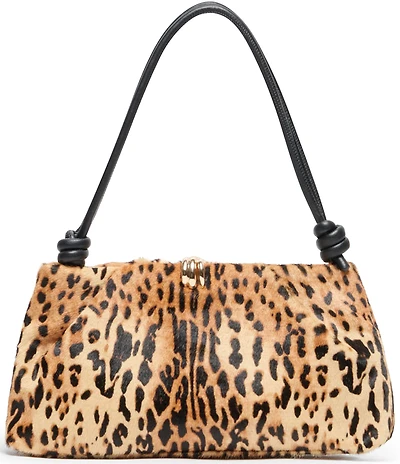 Dolce Vita Ravel-H Leopard Haircalf Shoulder Bag