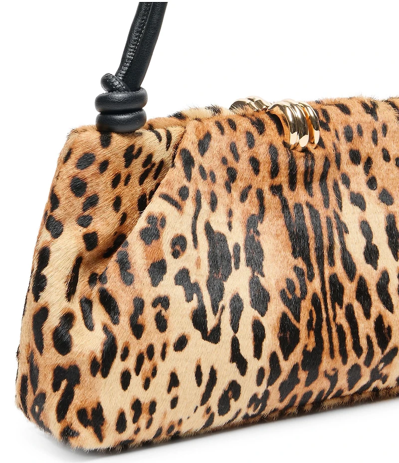 Dolce Vita Ravel-H Leopard Haircalf Shoulder Bag
