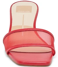 Dolce Vita Rexa Mesh Dress Slide Sandals