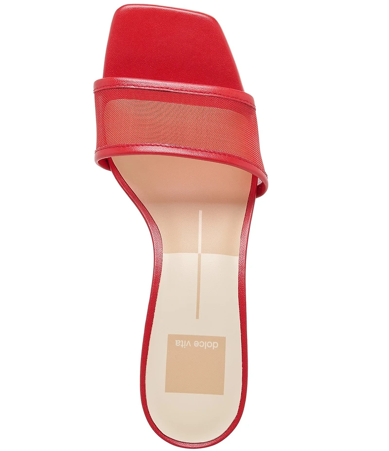 Dolce Vita Rexa Mesh Dress Slide Sandals