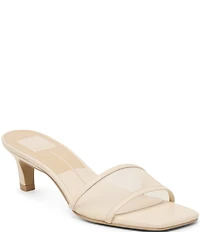 Dolce Vita Rexa Mesh Dress Slide Sandals