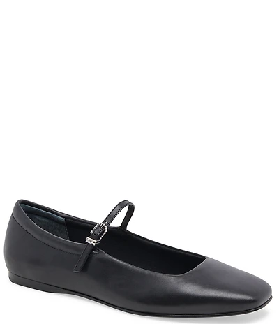 Dolce Vita Reyes Leather Mary Jane Ballet Flats