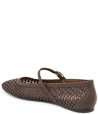Dolce Vita Reyes Raffia Mary Jane Ballet Flats