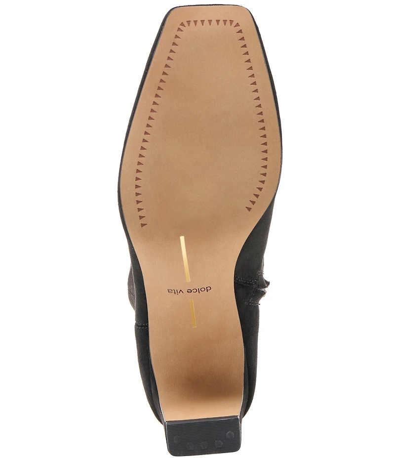 Dolce Vita Roan Suede Mid Calf Boots