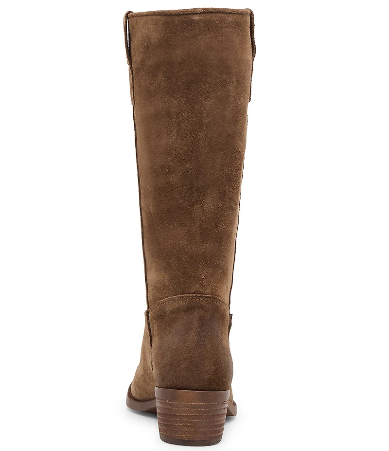 Dolce Vita Romie Suede Western Inspired Mid Calf Boots
