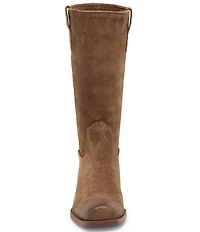 Dolce Vita Romie Suede Western Inspired Mid Calf Boots