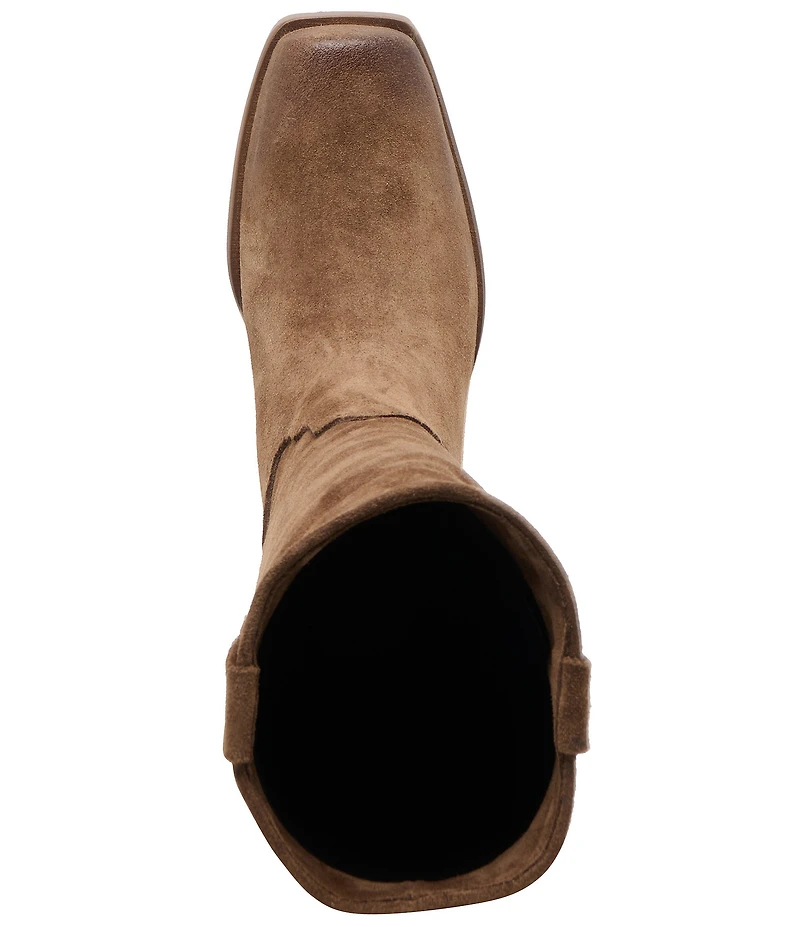 Dolce Vita Romie Suede Western Inspired Mid Calf Boots